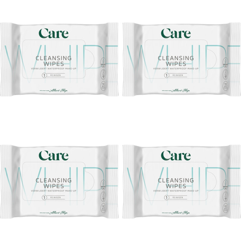 Care Cleansing wipes 4-pack