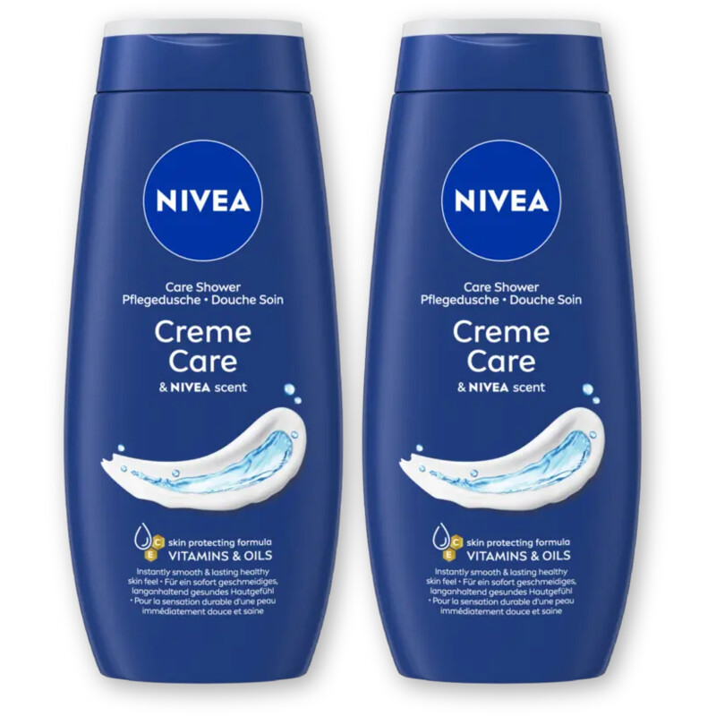NIVEA Creme care douchecreme 2-pack