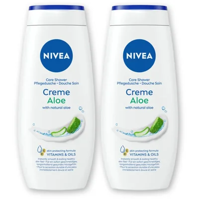 NIVEA Creme aloe douchecreme 2-pack