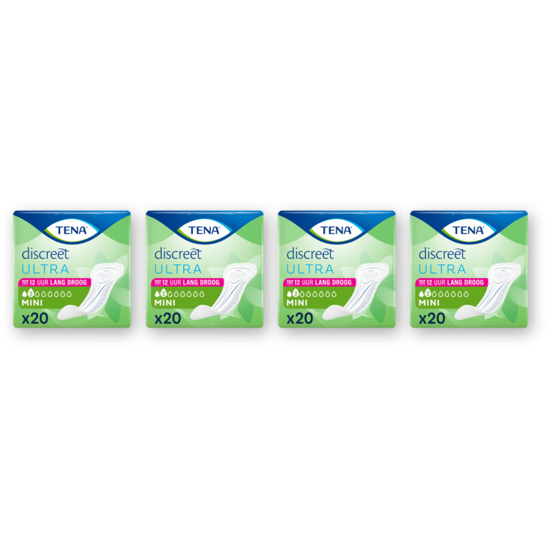 Tena Discreet ultra mini maandverband 4-pack