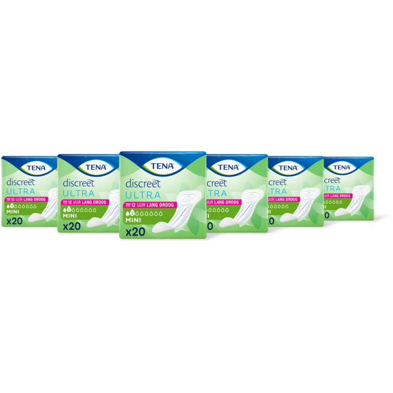 Tena Discreet ultra mini maandverband 6-pack