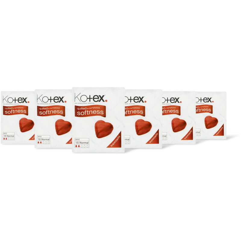 Kotex Maandverband maxi normal 6-pack