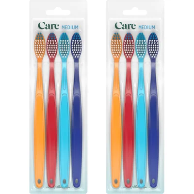Care Tandenborstels medium 4 pack 2-pack