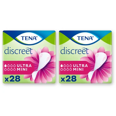 Tena Discreet ultra mini inlegkruisjes 2-pack