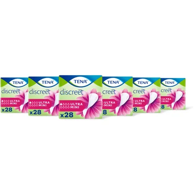 Tena Discreet ultra mini inlegkruisjes 6-pack
