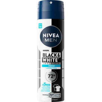 NIVEA Men black & white fresh deodorant spray