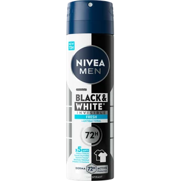 NIVEA Men black & white fresh deodorant spray