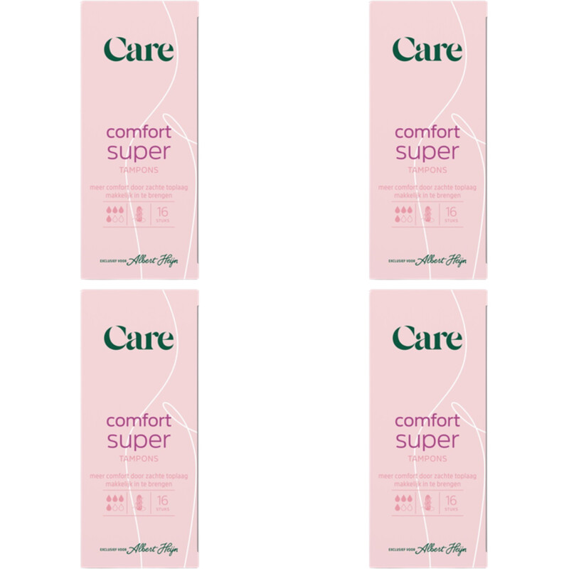 Care Comfort tampons super 4-pack
