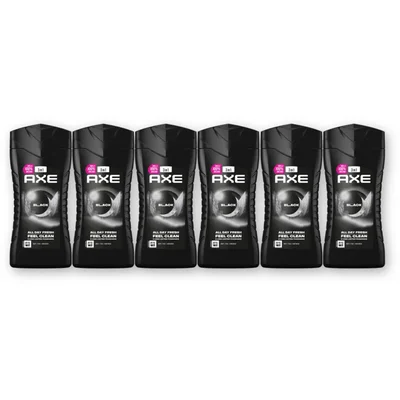 Axe Black showergel 6-pack