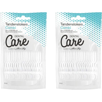 Care Flos tandenstokers combi 2-pack