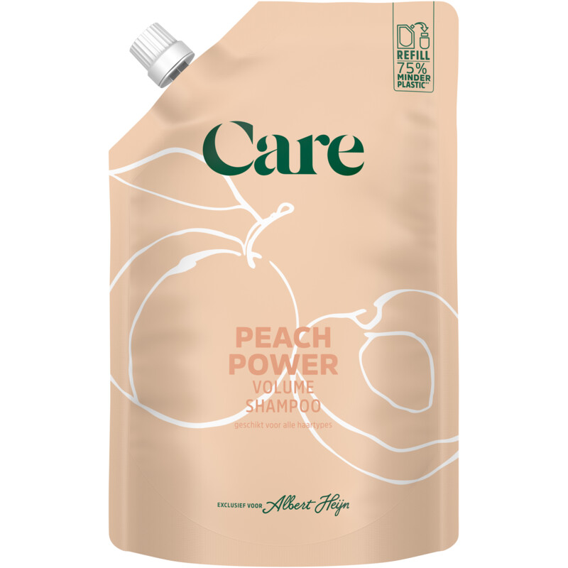 Care Peach power volume shampoo refill