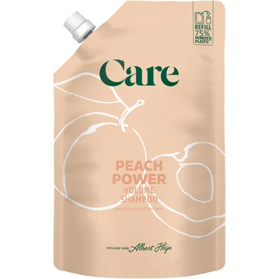 Care Peach power volume shampoo refill