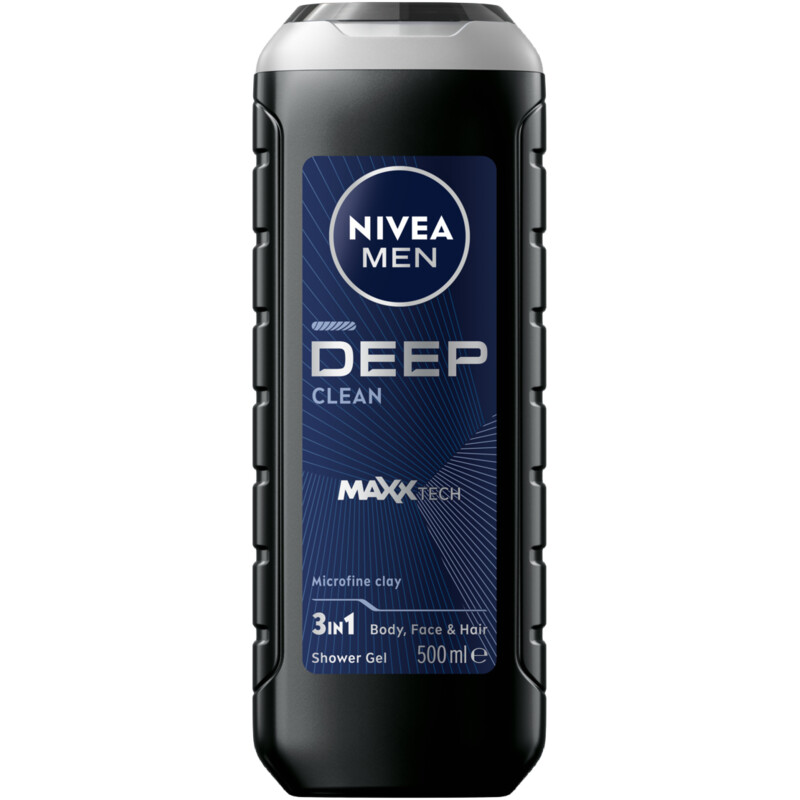 NIVEA Men deep clean shower gel