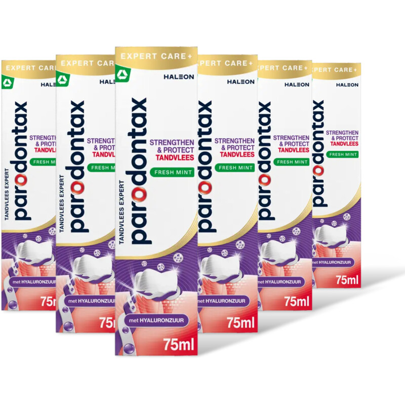 Parodontax Strengthen & protect freshmint 6-pack