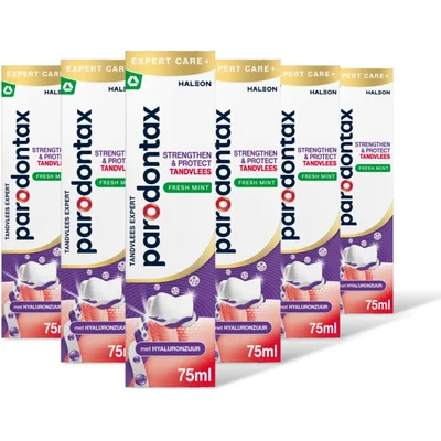 Parodontax Strengthen & protect freshmint 6-pack