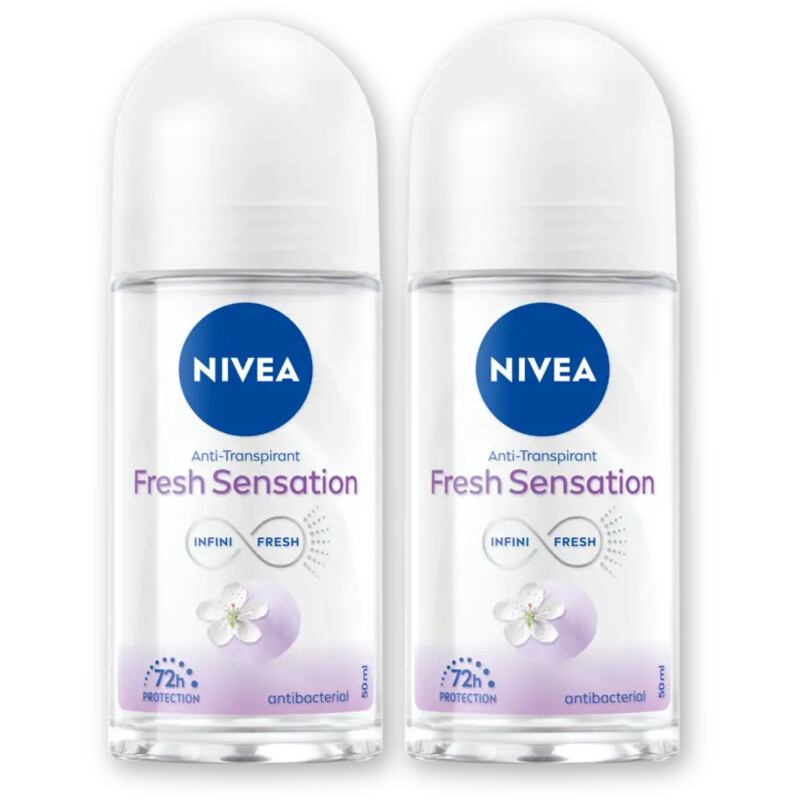 NIVEA Fresh sensation anti transpirant rol 2pk