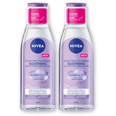 NIVEA Gevoelige huid micellair water 2-pack