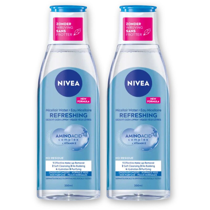 NIVEA Micellair water normale huid 2-pack