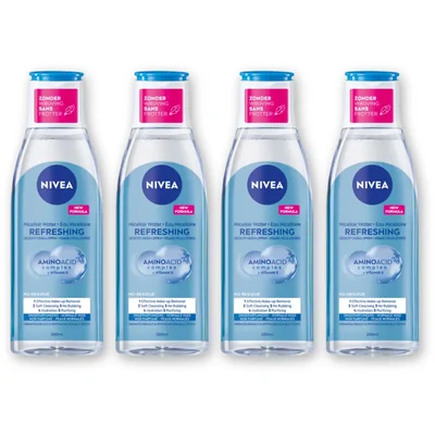 NIVEA Micellair water normale huid 4-pack