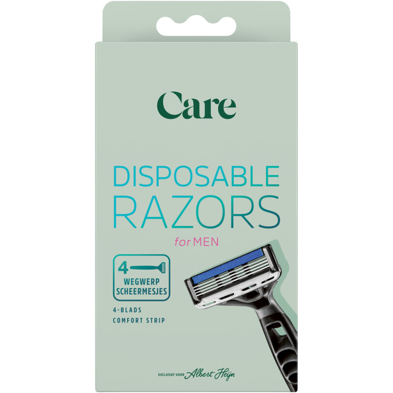 Care Disposable razors for men