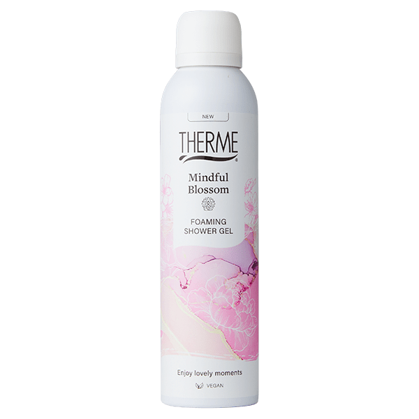 Therme Mindful blossom foaming shower gel