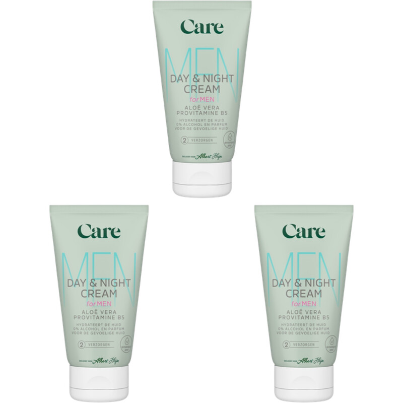 Care Men day & night cream 3-pack