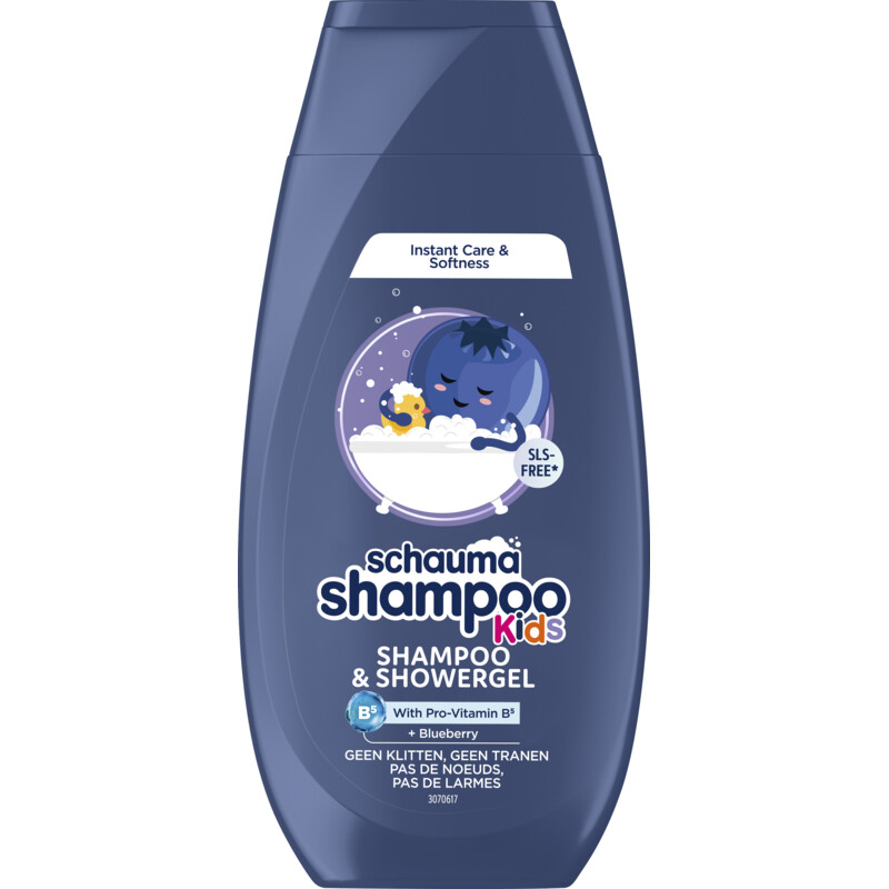 Schauma Kids shampoo & showergel blueberry