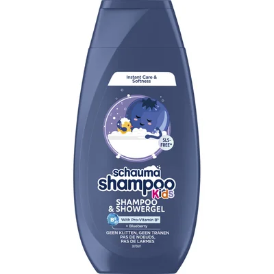 Schauma Kids shampoo & showergel blueberry