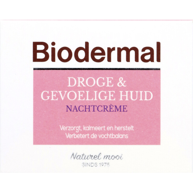 Biodermal Droge & gevoelige huid nachtcrème