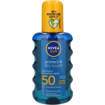 Nivea Sun Protect & dry touch zonnespray spf50