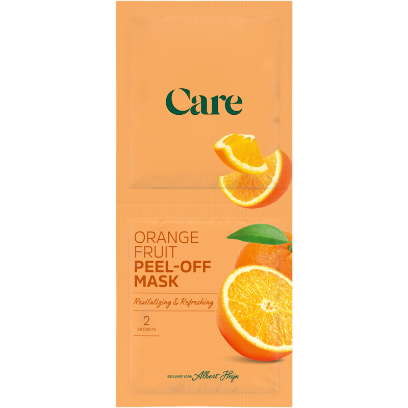 Care Orange fruit peel-off mask
