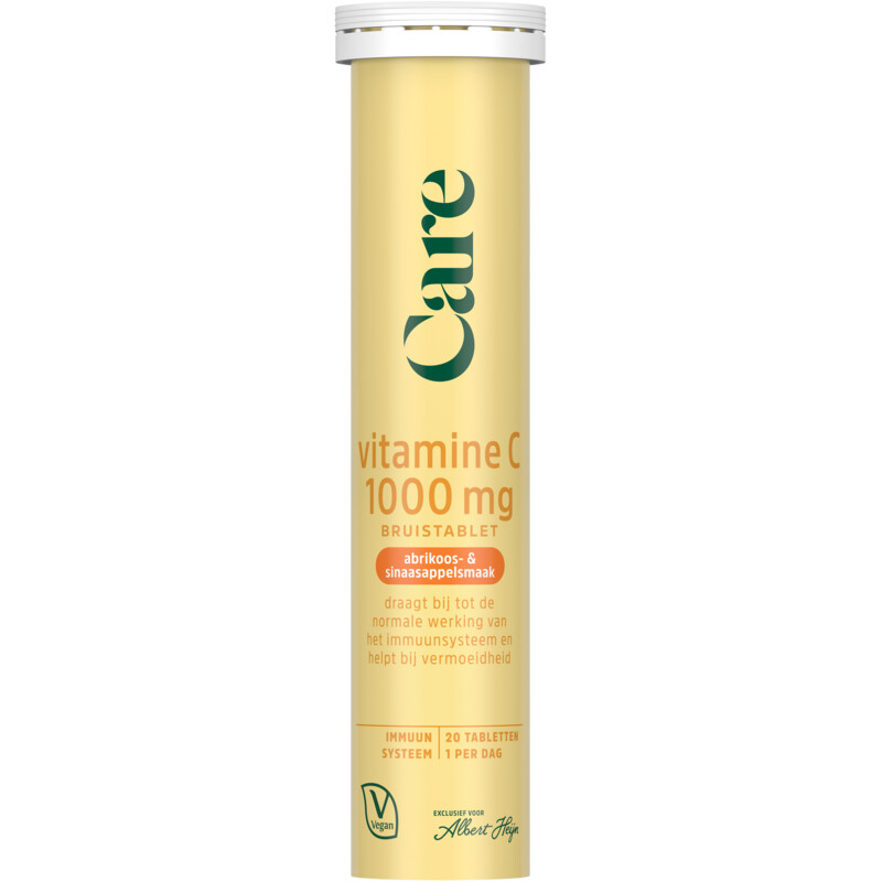 Care Vitamine C abrikoossmaak bruistablet