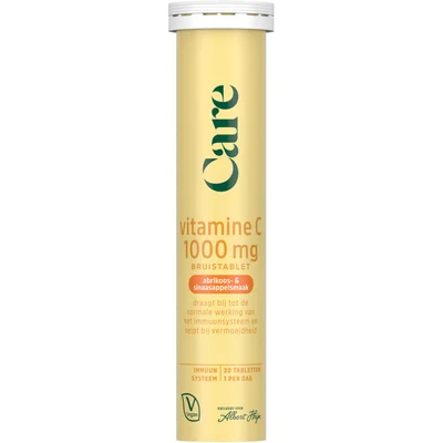 Care Vitamine C abrikoossmaak bruistablet