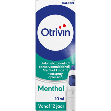 Otrivin XylometazolineHCI 1 mg/ml menthol