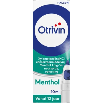Otrivin XylometazolineHCI 1 mg/ml menthol
