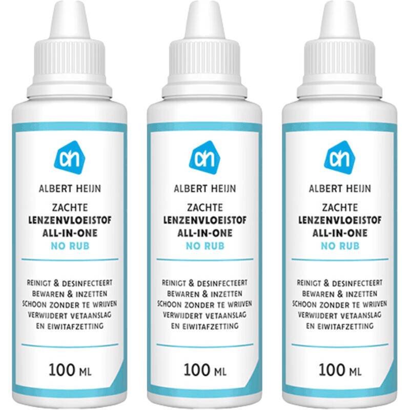 Care All in one zachte lenzenvloeistof 3-pack