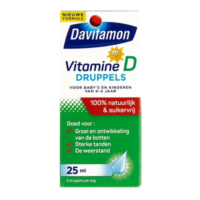Davitamon Vitamine D druppels baby en kinderen