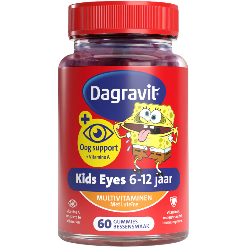 Dagravit Kids eyes 6-12 jaar multivitaminen