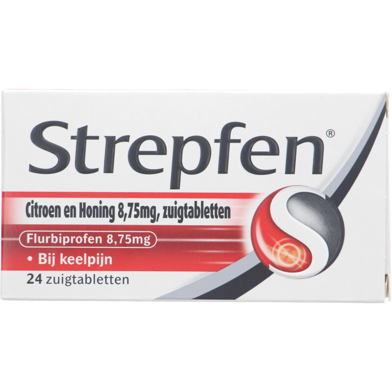 Strepfen Citroen en honing zuigtabletten