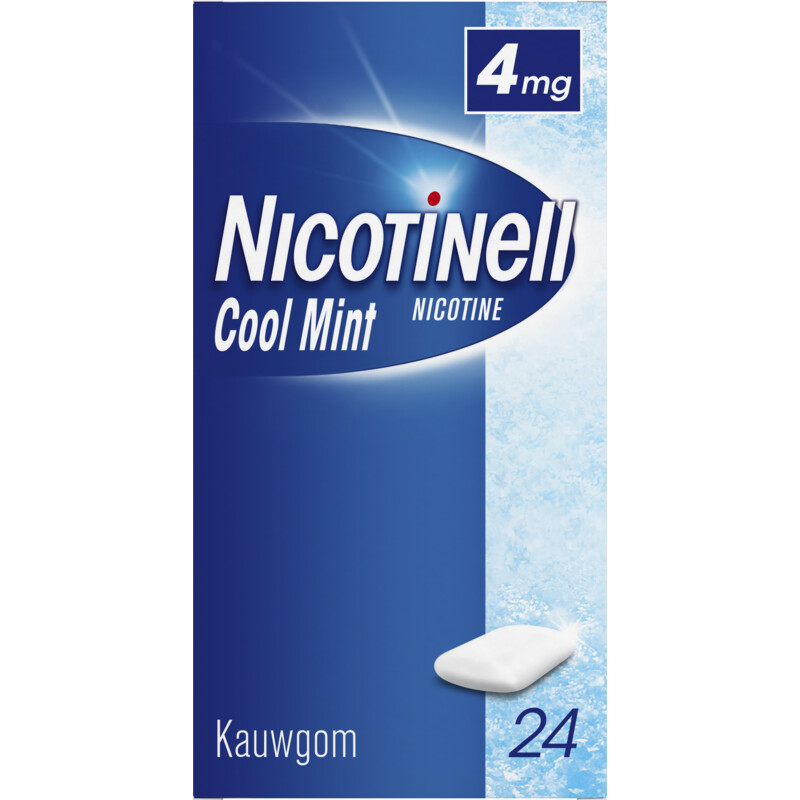 Nicotinell Cool mint nicotine kauwgom 4mg