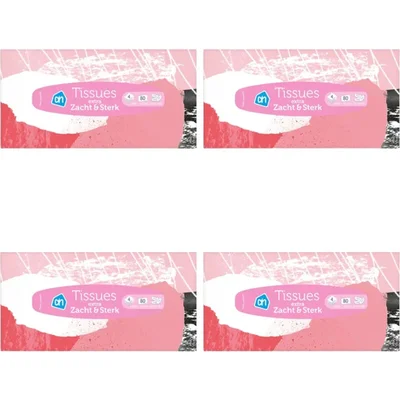 AH Tissues extra zacht & sterk 4-pack