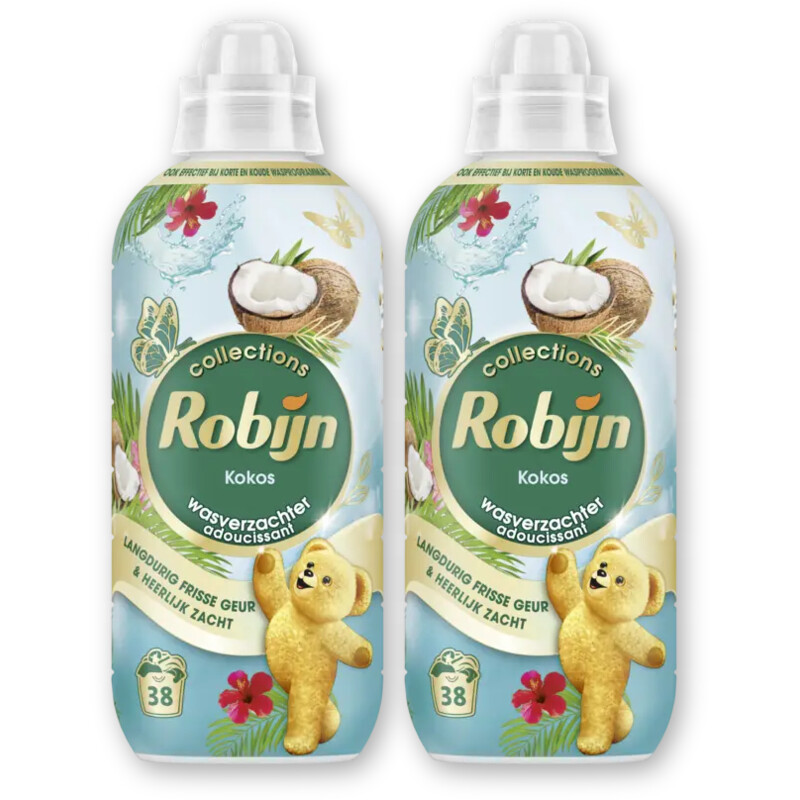 Robijn Wasverzachter kokos 2-pack