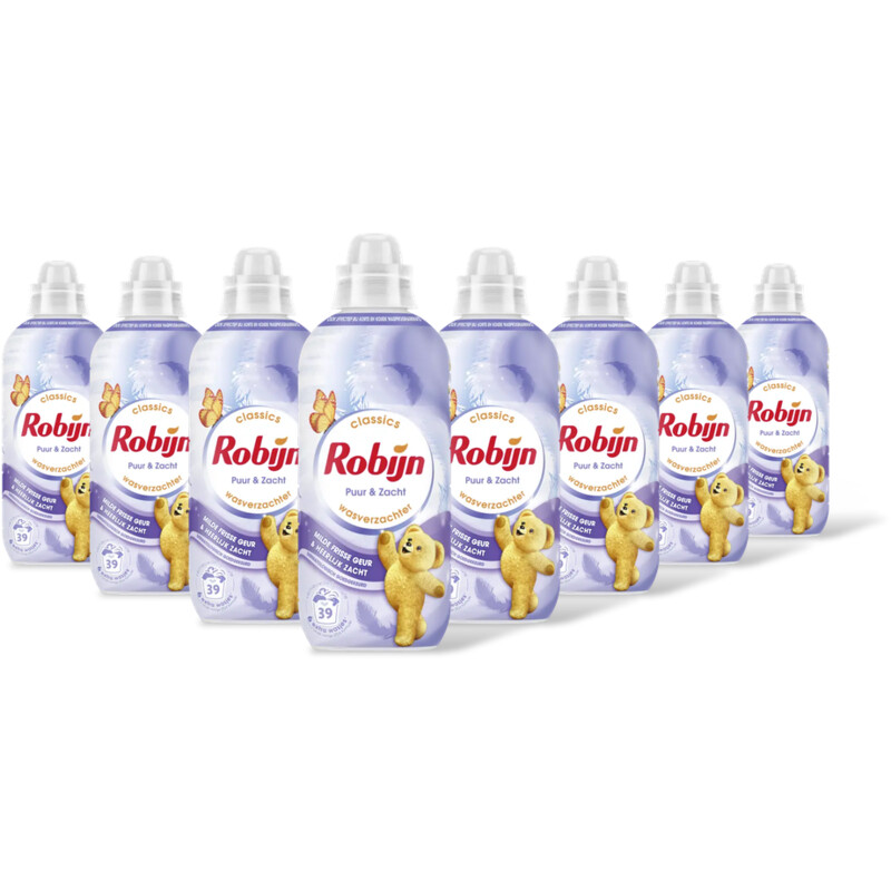 Robijn Wasverzachter puur & zacht 8-pack