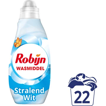 Robijn Klein & krachtig stralend wit wasmiddel