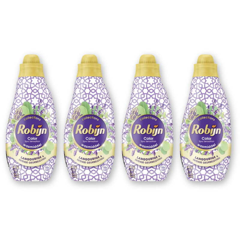 Robijn Color spa sensation wasmiddel 4-pack