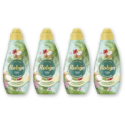 Robijn Color kokos wasmiddel 4-pack