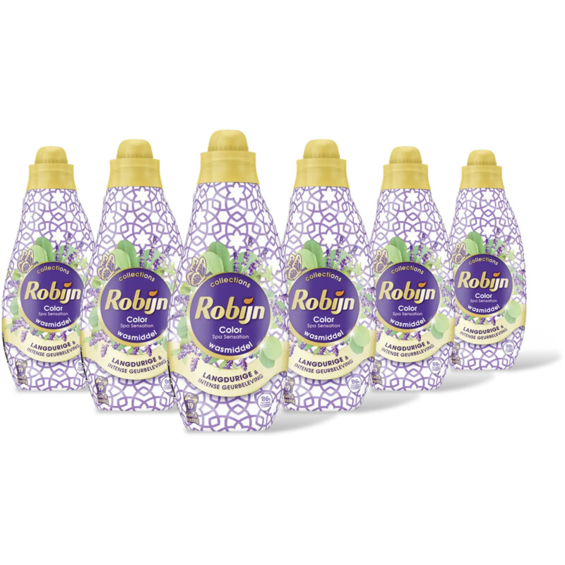 Robijn Color spa sensation wasmiddel 6-pack
