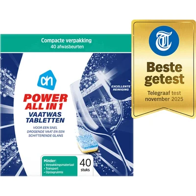 AH Power all in 1 vaatwastabletten