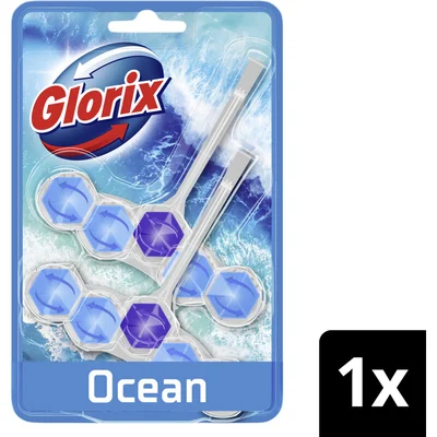Glorix Power5 ocean duo pack wc-blok 2-pack
