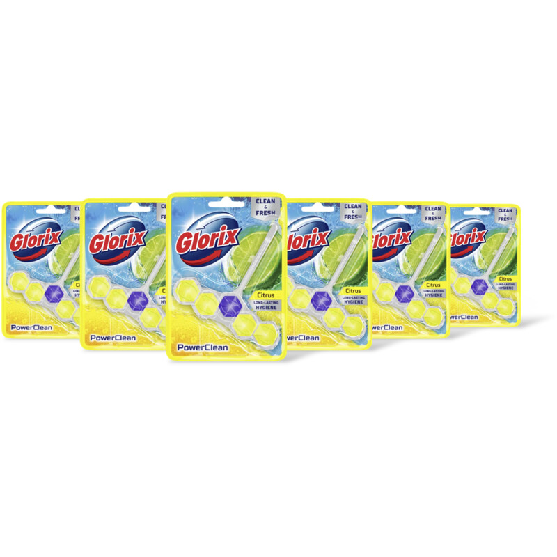 Glorix Power5 citrus wc-blok 6-pack